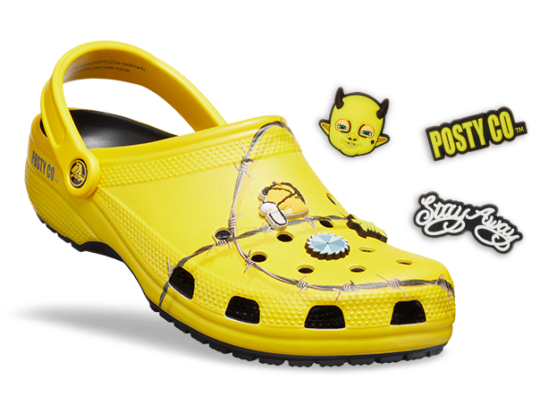 post malone custom crocs