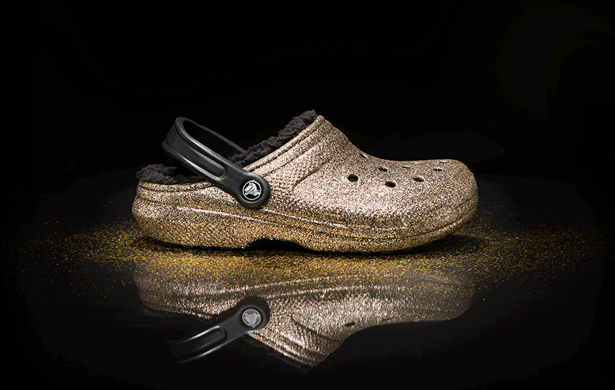 crocs shoe shine